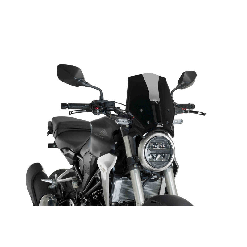 PUIG CUPOLINO NAKED N.G. SPORT PER HONDA CB125R NEO SPORTS CAFE 18-20 NERO
