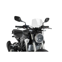 PUIG CUPOLINO NAKED N.G. SPORT PER HONDA CB125R NEO SPORTS CAFE 18-20 TRASPARENTE