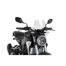 PUIG CUPOLINO NAKED N.G. SPORT PER HONDA CB125R NEO SPORTS CAFE 21-23 TRASPARENTE