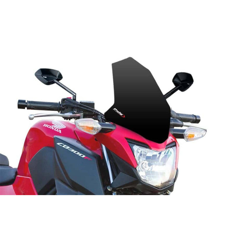 PUIG CUPOLINO NAKED N.G. SPORT PER HONDA CB300F 15-16 NERO