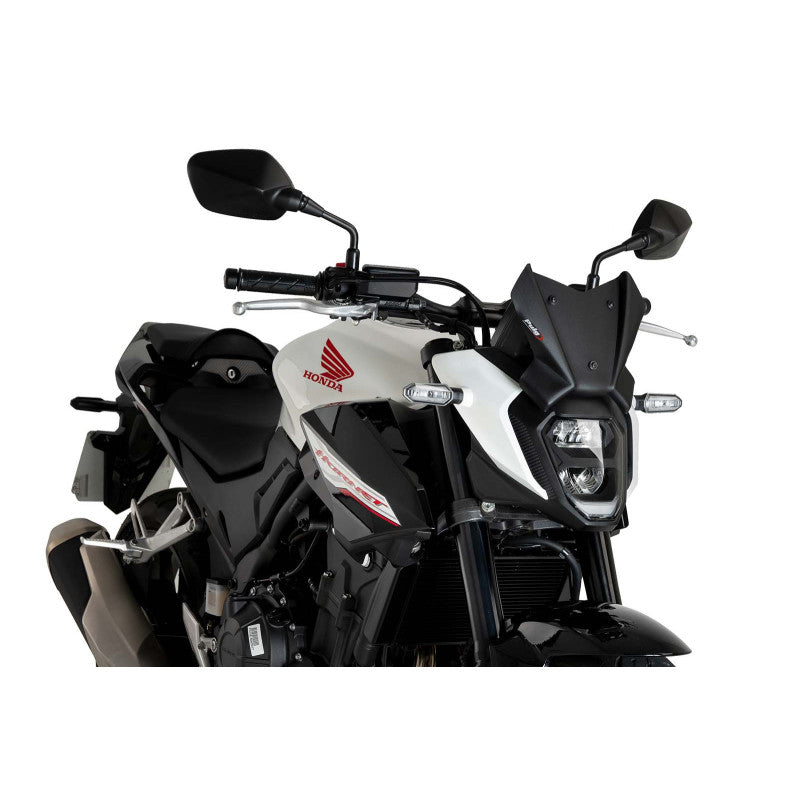 PUIG CUPOLINO NAKED N.G. SPORT PER HONDA CB500 HORNET 24-25 NERO OPACO