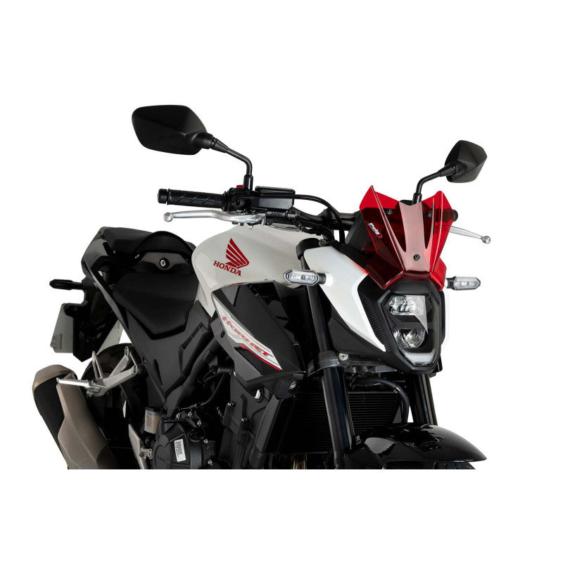 PUIG CUPOLINO NAKED N.G. SPORT PER HONDA CB500 HORNET 24-25 ROSSO
