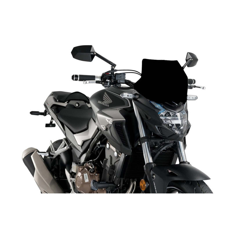 PUIG CUPOLINO NAKED N.G. SPORT PER HONDA CB500F 2016 NERO-COD.21412N