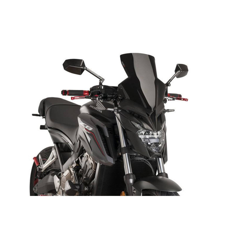 PUIG CUPOLINO NAKED N.G. SPORT PER HONDA CB650F 17-18 NERO