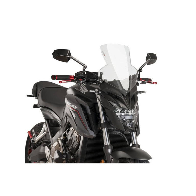 PUIG CUPOLINO NAKED N.G. SPORT PER HONDA CB650F 17-18 TRASPARENTE
