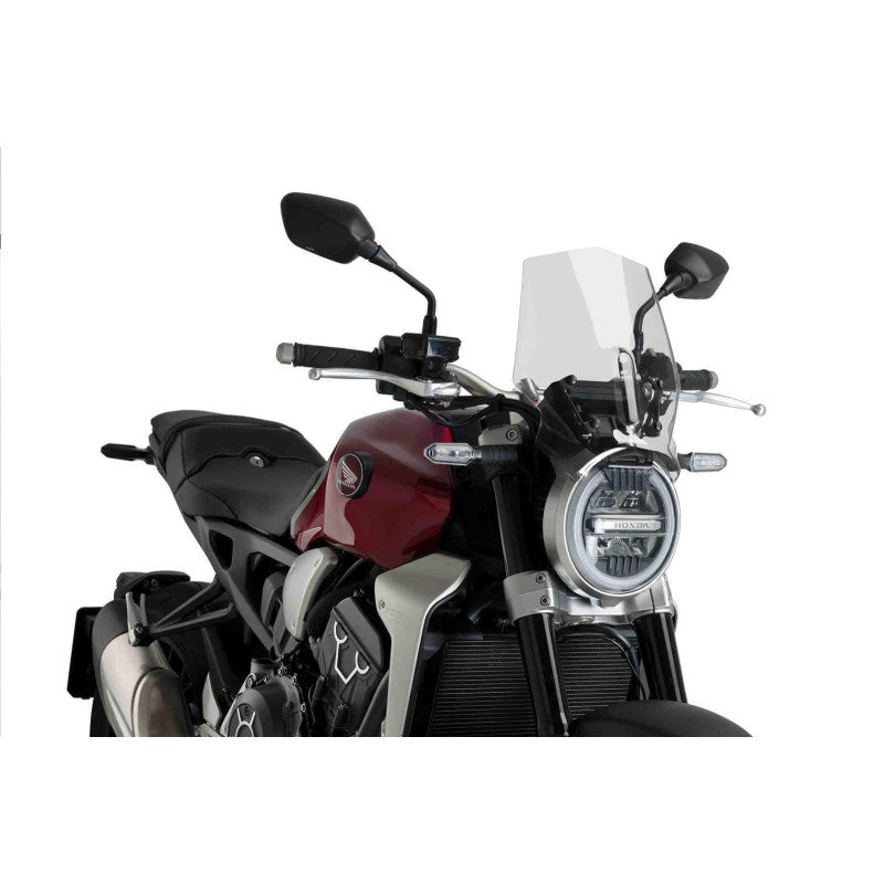 PUIG CUPOLINO NAKED N.G. SPORT PER HONDA CB650R NEO SPORTS CAFE 21-23 TRASPARENTE