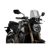 PUIG CUPOLINO NAKED N.G. SPORT PER HONDA CB650R NEO SPORTS CAFE ECLUTCH 24-25 FUME CHIARO