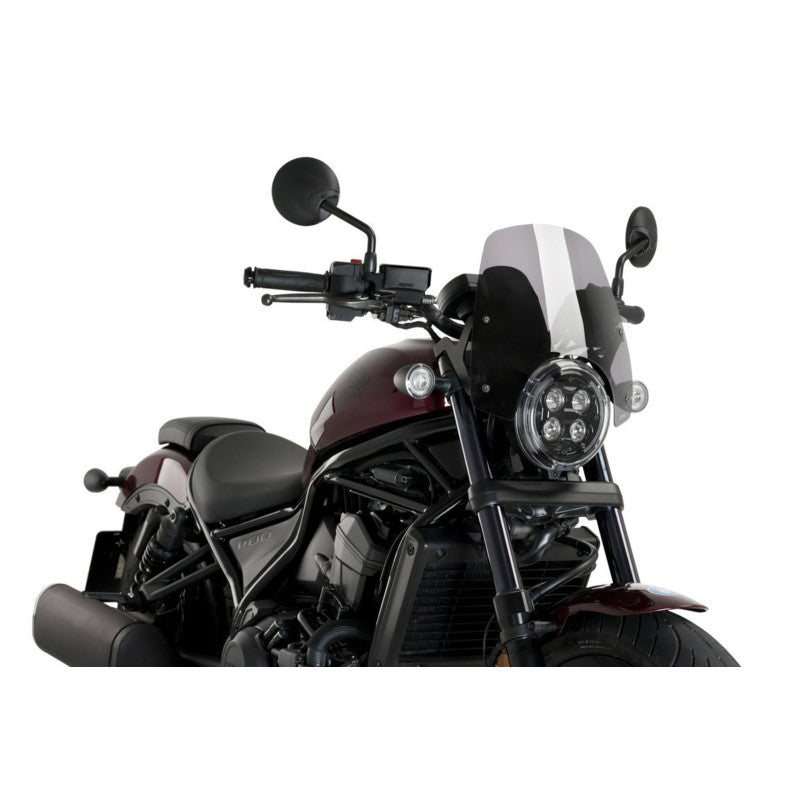 PUIG CUPOLINO NAKED N.G. SPORT PER HONDA CMX1100 DCT REBEL 21-24 FUME CHIARO