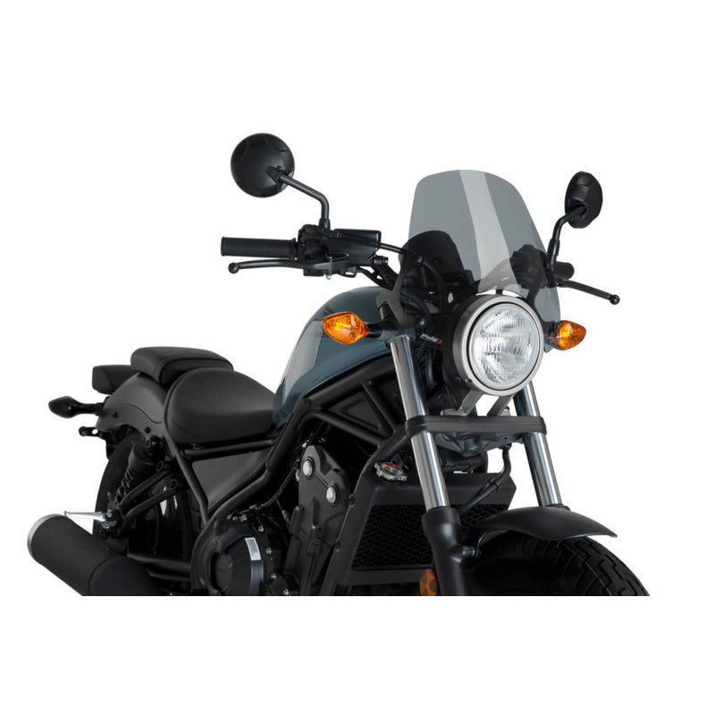 PUIG CUPOLINO NAKED N.G. SPORT PER HONDA CMX500 REBEL 2025 FUME CHIARO