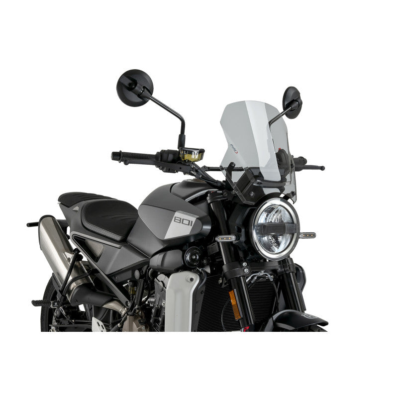 PUIG CUPOLINO NAKED N.G. SPORT PER HUSQVARNA SVARTPILEN 801 24-25 FUME CHIARO
