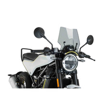 PUIG CUPOLINO NAKED N.G. SPORT PER HUSQVARNA VITPILEN 125 24-25 FUME CHIARO