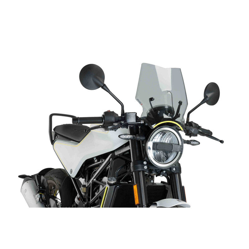 PUIG CUPOLINO NAKED N.G. SPORT PER HUSQVARNA VITPILEN 401 18-19 FUME CHIARO