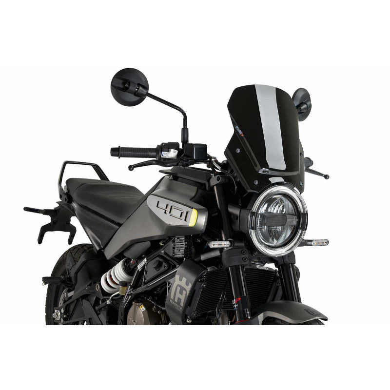 PUIG CUPOLINO NAKED N.G. SPORT PER HUSQVARNA VITPILEN 401 24-25 NERO