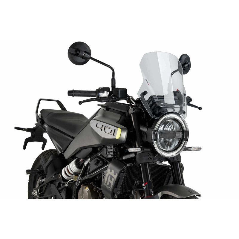 PUIG CUPOLINO NAKED N.G. SPORT PER HUSQVARNA VITPILEN 401 24-25 TRASPARENTE