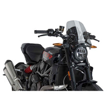 PUIG CUPOLINO NAKED N.G. SPORT PER INDIAN FTR1200 23-25 FUME CHIARO