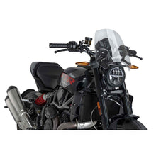 PUIG CUPOLINO NAKED N.G. SPORT PER INDIAN FTR1200 23-25 TRASPARENTE
