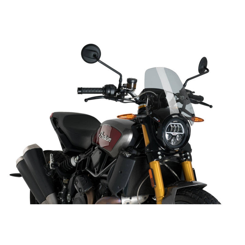PUIG CUPOLINO NAKED N.G. SPORT PER INDIAN FTR1200 RALLY 19-22 FUME CHIARO