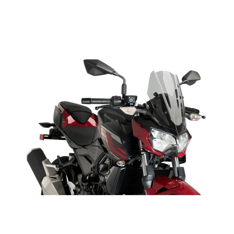 PUIG CUPOLINO NAKED N.G. SPORT PER KAWASAKI Z400 19-20 FUME CHIARO