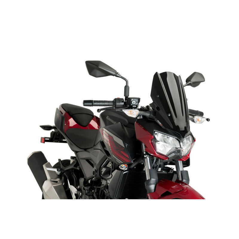 PUIG CUPOLINO NAKED N.G. SPORT PER KAWASAKI Z400 19-20 NERO