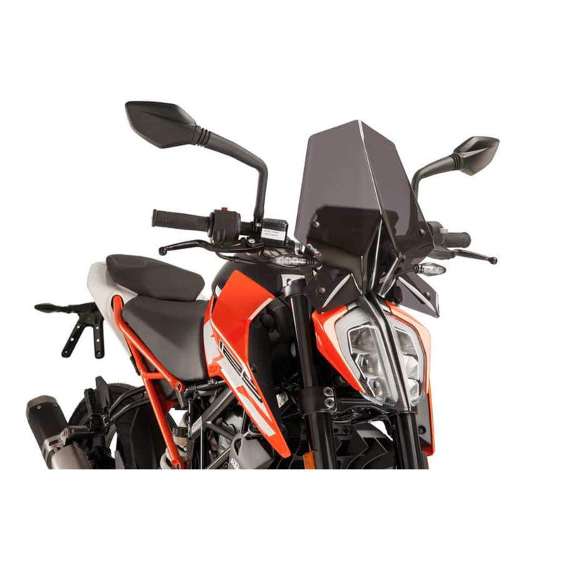 PUIG CUPOLINO NAKED N.G. SPORT PER KTM 125 DUKE 21-23 FUME SCURO