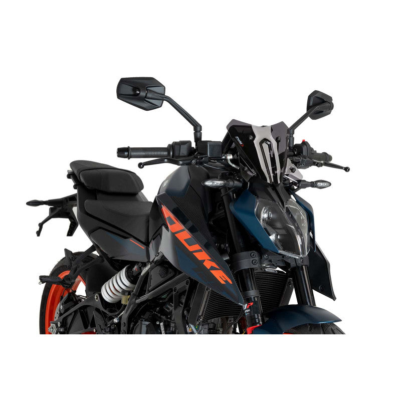 PUIG CUPOLINO NAKED N.G. SPORT PER KTM 125 DUKE 24-25 FUME SCURO