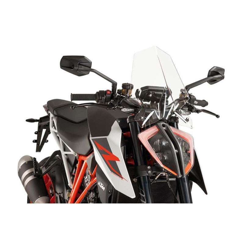 PUIG CUPOLINO NAKED N.G. SPORT PER KTM 1290 SUPERDUKE R 17-18 TRASPARENTE