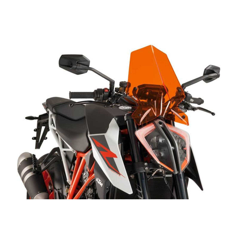 PUIG CUPOLINO NAKED N.G. SPORT PER KTM 1290 SUPERDUKE R 2019 ARANCIONE