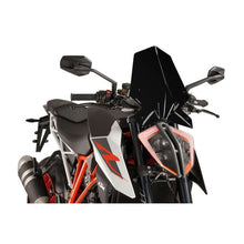 PUIG CUPOLINO NAKED N.G. SPORT PER KTM 1290 SUPERDUKE R 2019 NERO