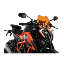 PUIG CUPOLINO NAKED N.G. SPORT PER KTM 1290 SUPERDUKE R 22-24 ARANCIONE