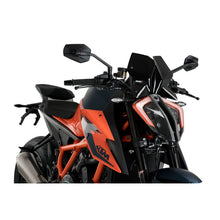 PUIG CUPOLINO NAKED N.G. SPORT PER KTM 1290 SUPERDUKE R 22-24 NERO