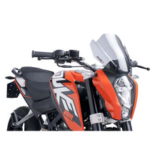 PUIG CUPOLINO NAKED N.G. SPORT PER KTM 200 DUKE 12-13 FUME CHIARO