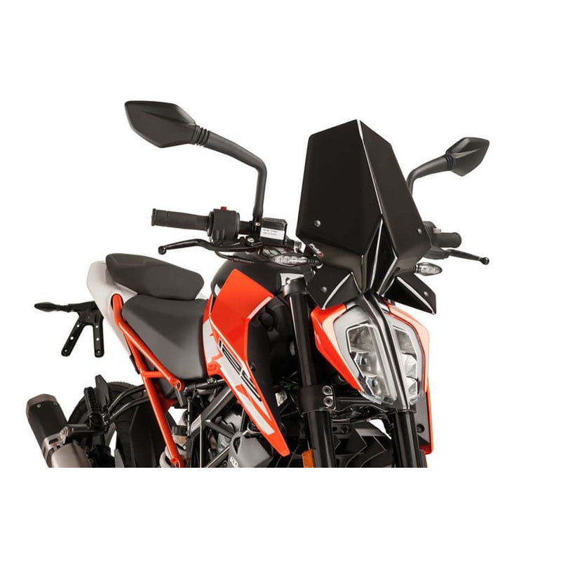 PUIG CUPOLINO NAKED N.G. SPORT PER KTM 390 DUKE 17-20 NERO