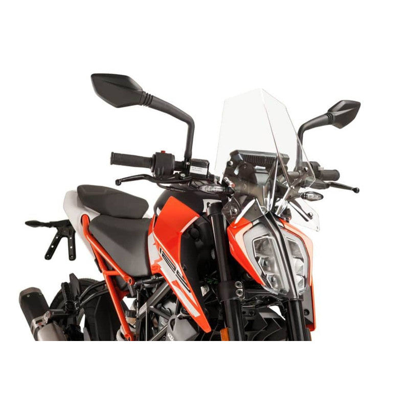 PUIG CUPOLINO NAKED N.G. SPORT PER KTM 390 DUKE 17-20 TRASPARENTE