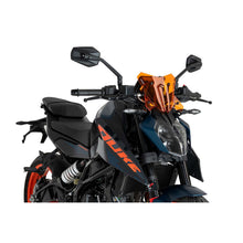 PUIG CUPOLINO NAKED N.G. SPORT PER KTM 390 DUKE 24-25 ARANCIONE