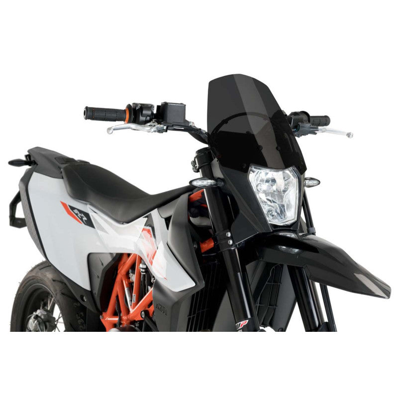 PUIG CUPOLINO NAKED N.G. SPORT PER KTM 690 ENDURO R 19-20 FUME SCURO