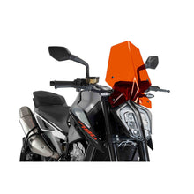 PUIG CUPOLINO NAKED N.G. SPORT PER KTM 790 DUKE 24-25 ARANCIONE
