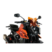 PUIG CUPOLINO NAKED N.G. SPORT PER KTM 990 DUKE 24-25 ARANCIONE