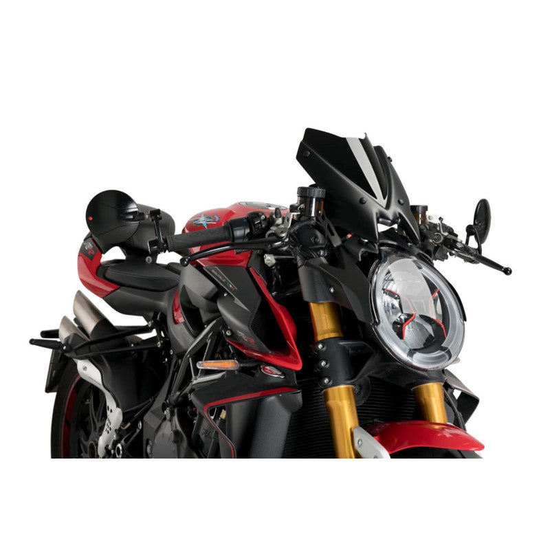 PUIG CUPOLINO NAKED N.G. SPORT PER MV AGUSTA BRUTALE 1000 ORO 19-23 NERO