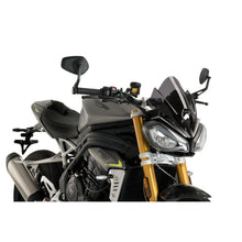 PUIG CUPOLINO NAKED N.G. SPORT PER TRIUMPH SPEED TRIPLE RS 21-25 FUME SCURO