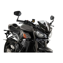 PUIG CUPOLINO NAKED N.G. SPORT PER TRIUMPH STREET TRIPLE R/RS 23-25 FUME CHIARO