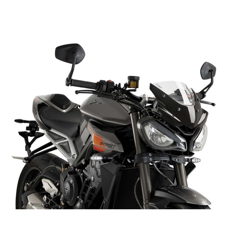 PUIG CUPOLINO NAKED N.G. SPORT PER TRIUMPH STREET TRIPLE R/RS 23-25 TRASPARENTE