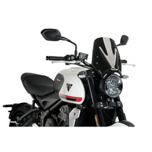 PUIG CUPOLINO NAKED N.G. SPORT PER TRIUMPH TRIDENT 660 2025 NERO