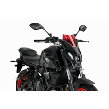 PUIG CUPOLINO NAKED N.G. SPORT PER YAMAHA MT-07 PURE 23-24 ROSSO