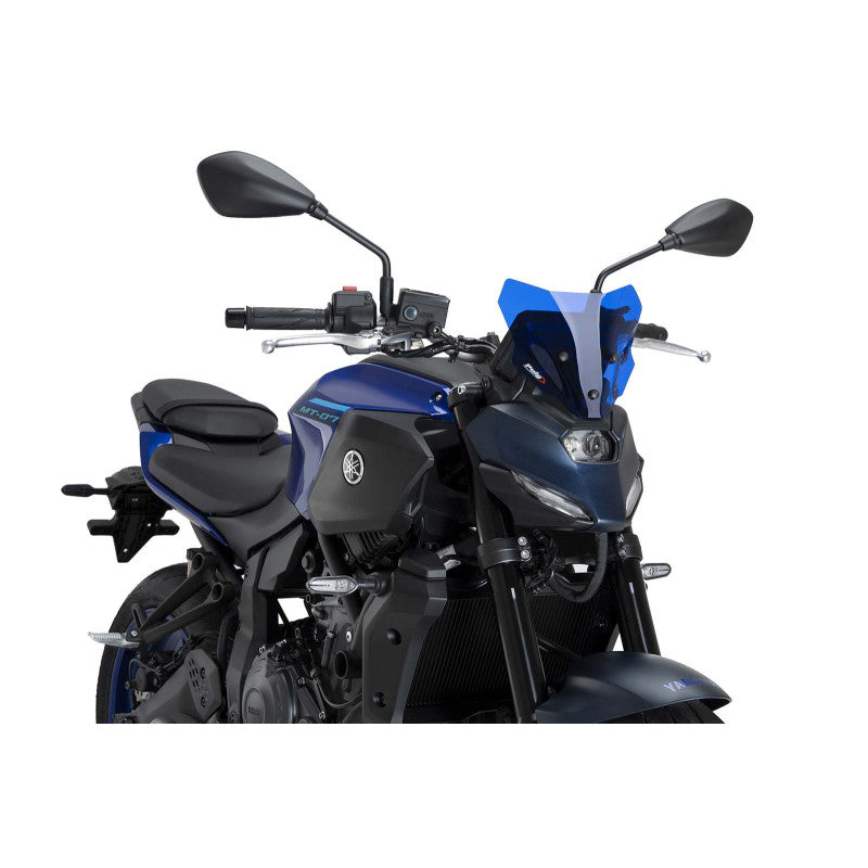 PUIG CUPOLINO NAKED N.G. SPORT PER YAMAHA MT-07 Y-AMT 2025 BLU