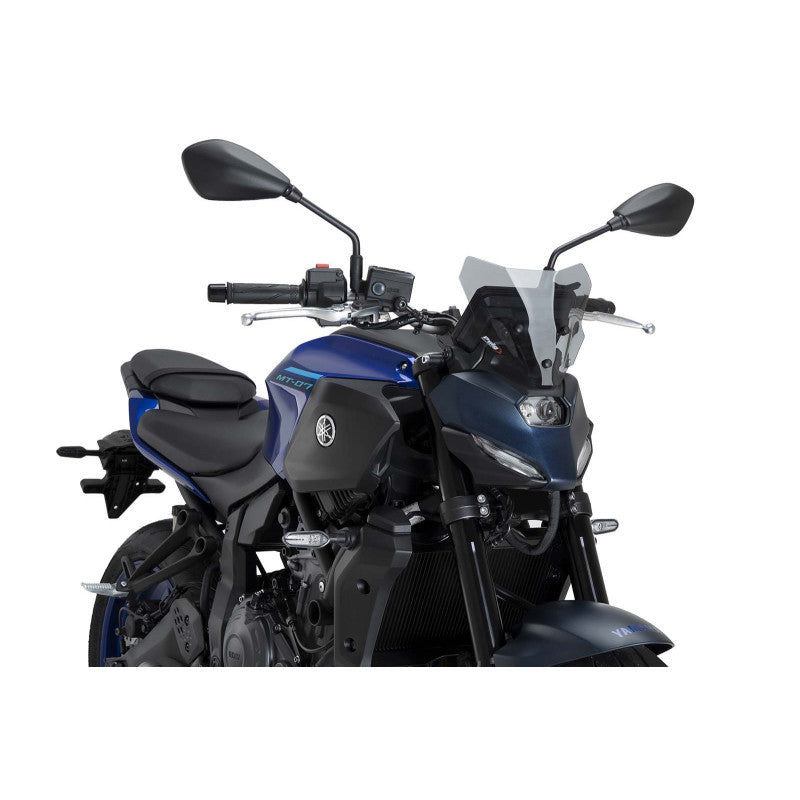 PUIG CUPOLINO NAKED N.G. SPORT PER YAMAHA MT-07 Y-AMT 2025 FUME CHIARO