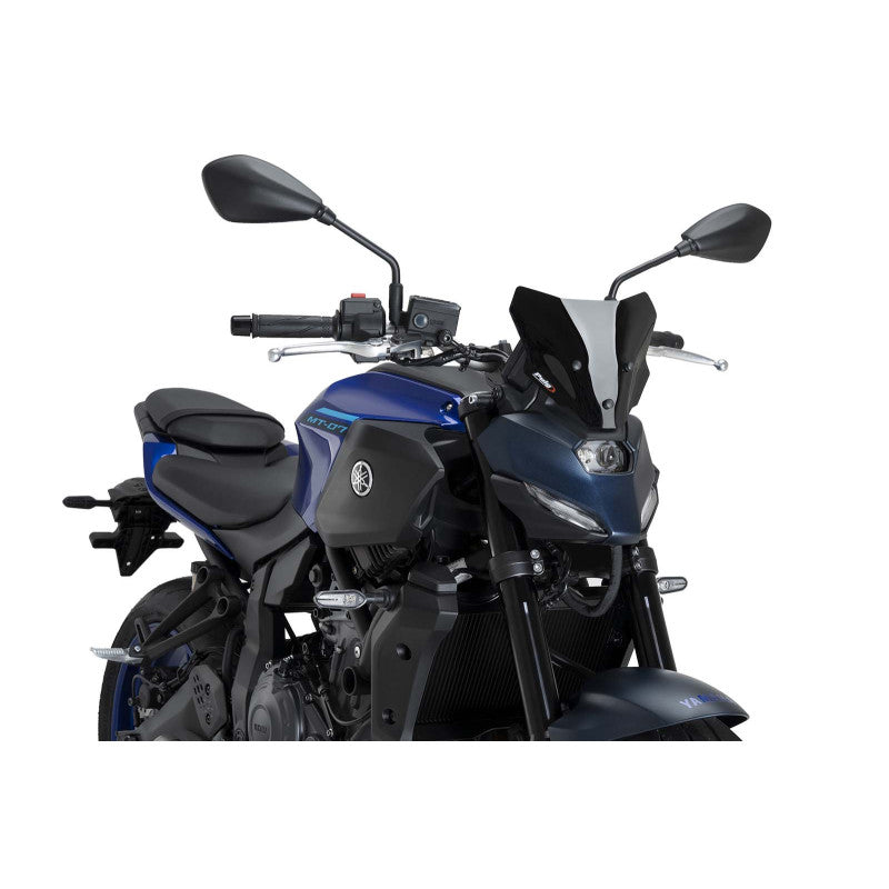 PUIG CUPOLINO NAKED N.G. SPORT PER YAMAHA MT-07 Y-AMT 2025 NERO