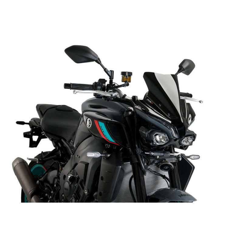 PUIG CUPOLINO NAKED N.G. SPORT PER YAMAHA MT-10 22-25 NERO