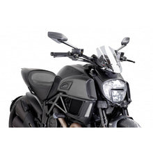 PUIG CUPOLINO NAKED N.G. SPORT REGOLABILE DUCATI DIAVEL 14-16 TRASPARENTE