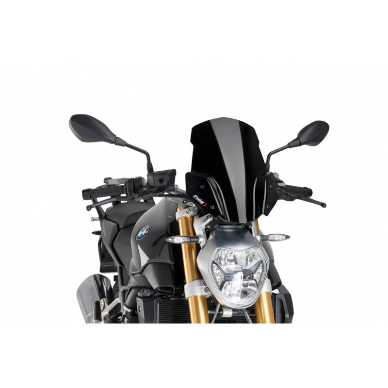 PUIG CUPOLINO NAKED N.G. SPORT-SUPP.ORIG. PER BMW R1200 R 15-16 NERO