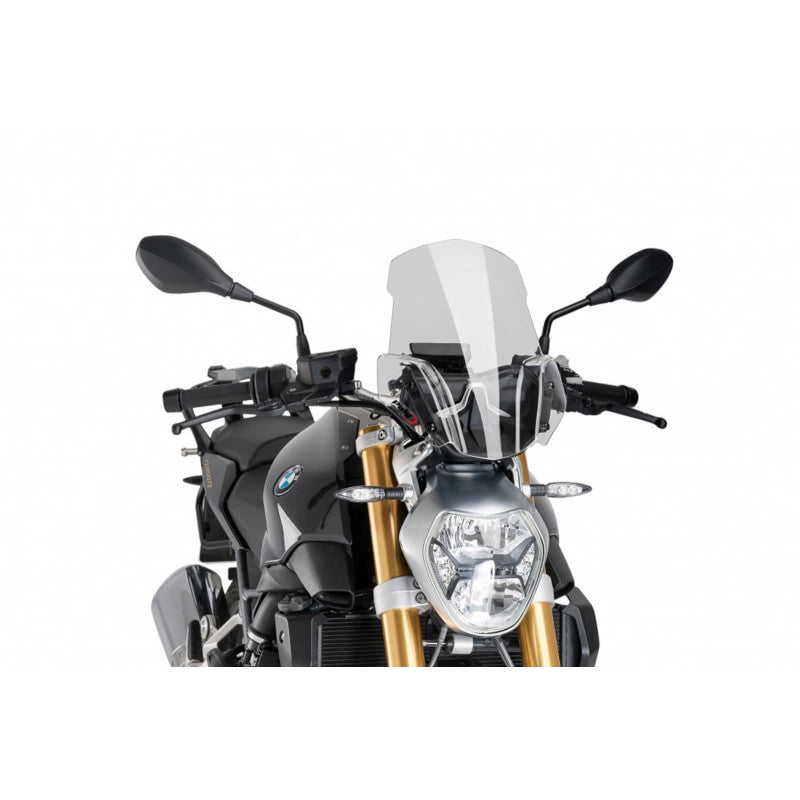 PUIG CUPOLINO NAKED N.G. SPORT-SUPP.ORIG. PER BMW R1200 R 15-16 TRASPARENTE
